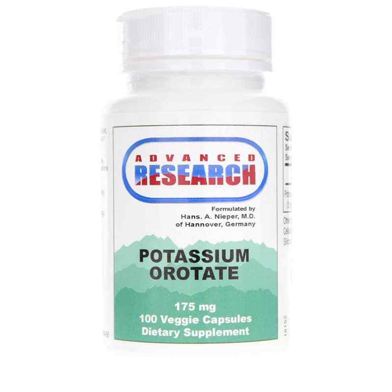 Potassium Orotate 175 Mg, Advanced Research